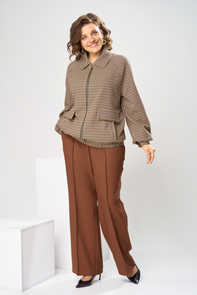 Брюки, жакет Romanovich Style 2-2861 полынь - фото 9