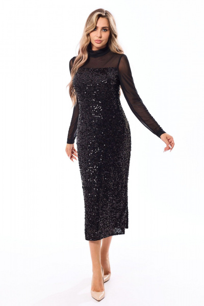 Платье Golden Valley 44259 черный - фото 1