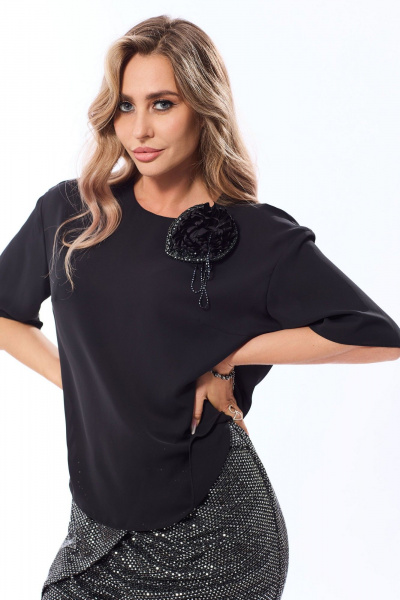 Блуза, юбка Golden Valley 6686 серебро - фото 4