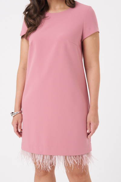 Платье Панда 113280 темно-розовый - фото 3