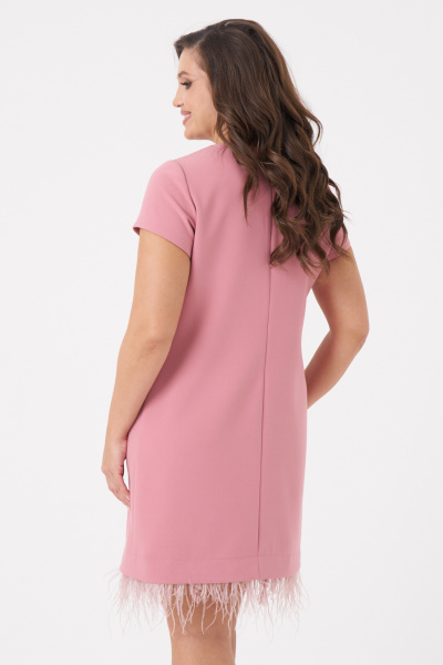 Платье Панда 113280 темно-розовый - фото 7