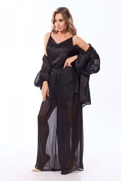 Брюки, топ, туника Golden Valley 6743 черный - фото 4
