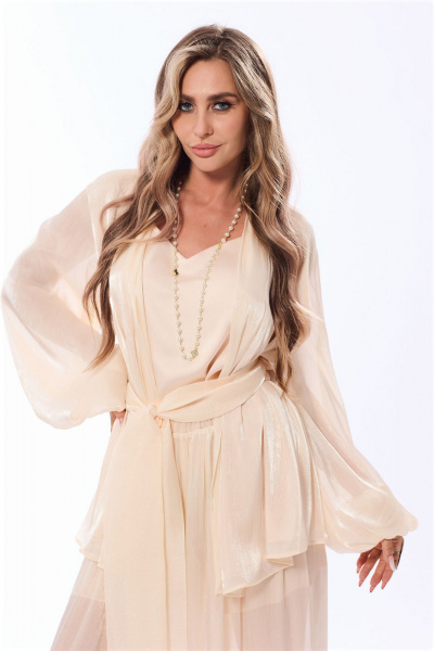 Брюки, топ, туника Golden Valley 6743 бежевый - фото 3