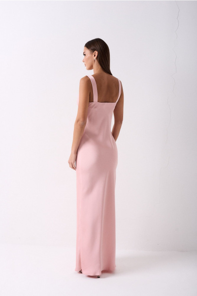 Платье Lady Line 0325 пыльный_розовый - фото 6