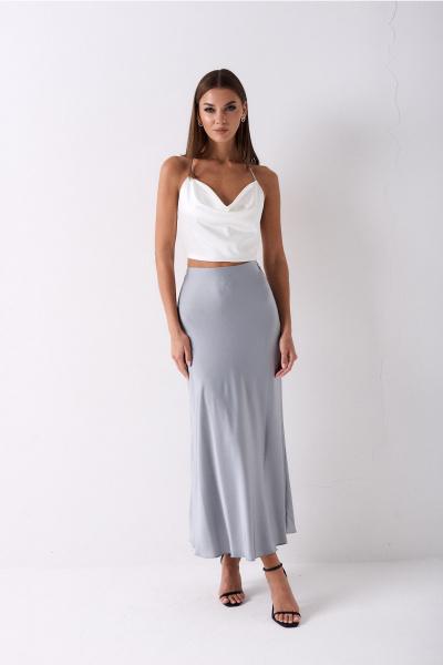 Топ Lady Line 0525 молочный - фото 10