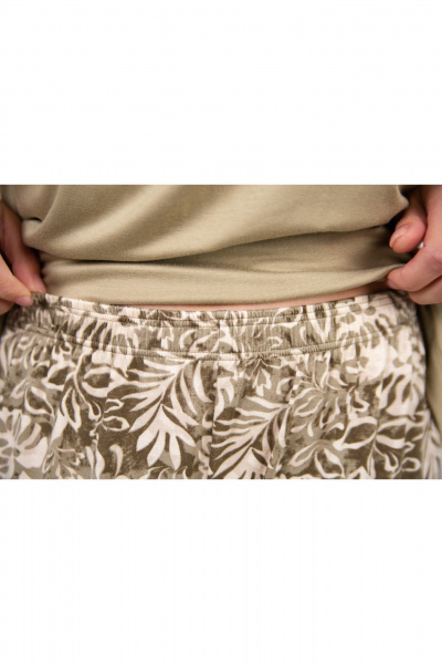 Брюки, майка Купалинка 38702G.158-164 к.хаки,набивка - фото 5