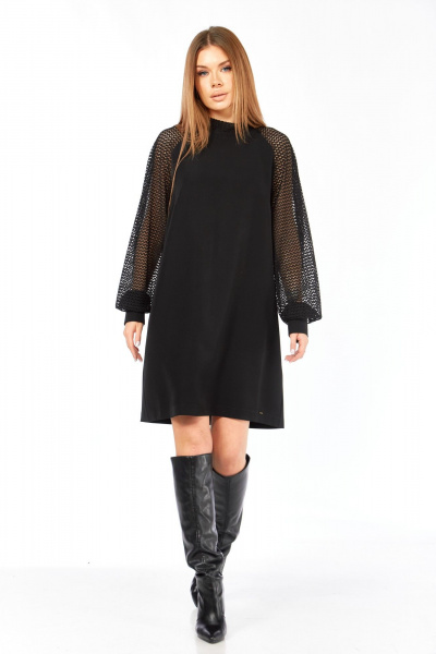 Платье Talia fashion 454 черный - фото 11