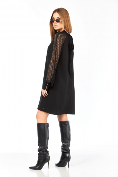 Платье Talia fashion 454 черный - фото 5