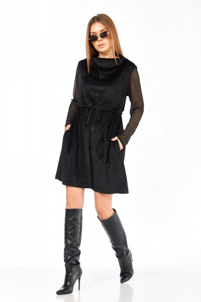 Платье Talia fashion 455 черный - фото 11