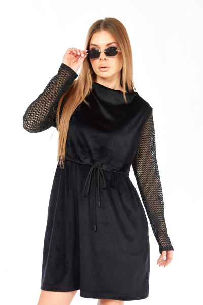 Платье Talia fashion 455 черный - фото 5