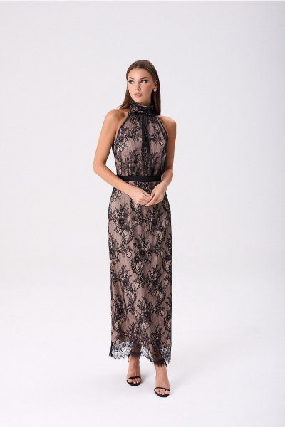 Платье Lady Line 1825 черный - фото 7