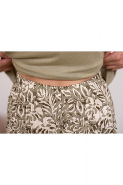 Брюки, майка Купалинка 698103.158-164 к.хаки,набивка - фото 5