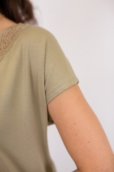 Брюки, майка Купалинка 698103.158-164 к.хаки,набивка - фото 2