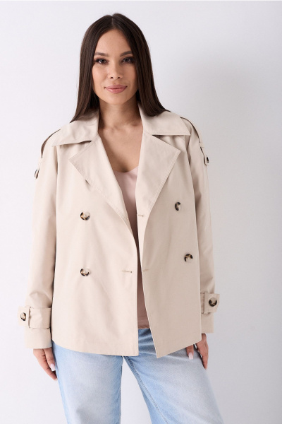 Блуза, жакет, юбка Lady Line 2125 молочный - фото 8