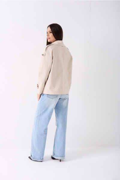 Блуза, жакет, юбка Lady Line 2125 молочный - фото 3