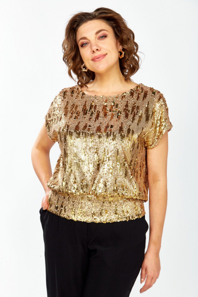 Блуза, брюки, накидка Mira Fashion 5633 - фото 2