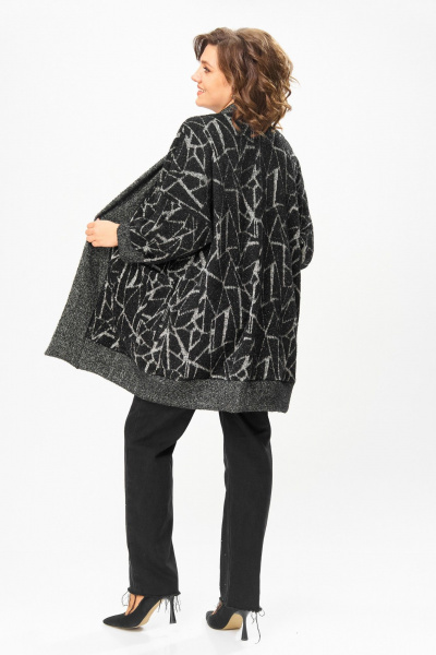 Кардиган Michel chic 368 обсидиан - фото 4