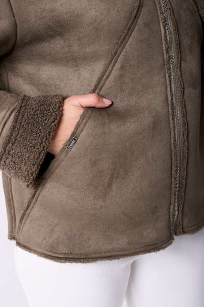 Кардиган Диомант 2121 олива - фото 10