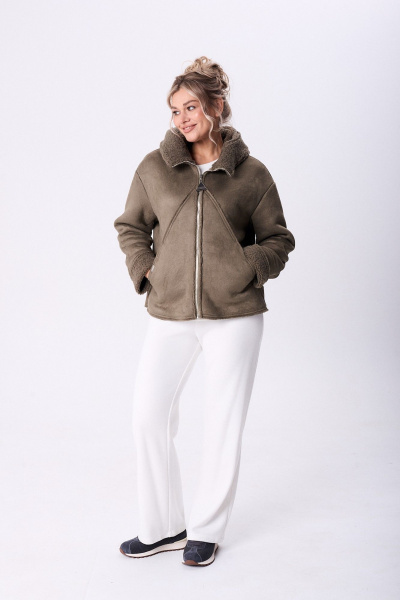 Кардиган Диомант 2121 олива - фото 6