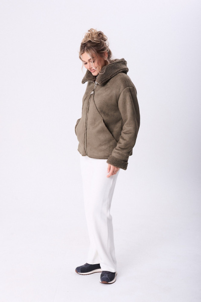 Кардиган Диомант 2121 олива - фото 5