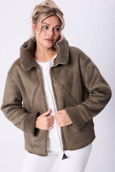 Кардиган Диомант 2121 олива - фото 3