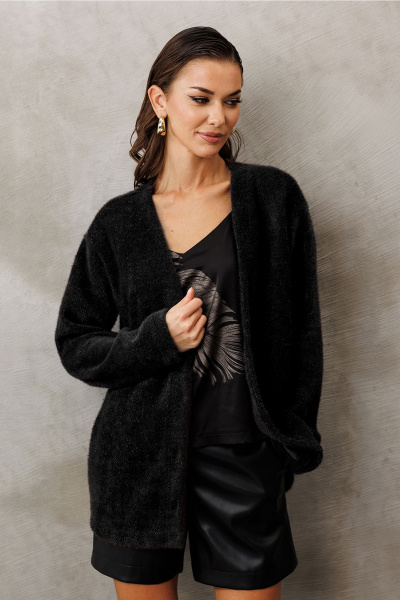 Кардиган Butеr 3197 черный - фото 1