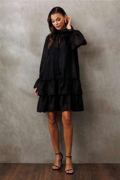 Платье Butеr 3226 черный - фото 2