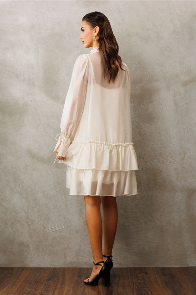 Платье Butеr 3226 сливочный - фото 7