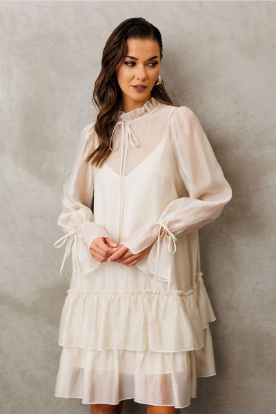 Платье Butеr 3226 сливочный - фото 4