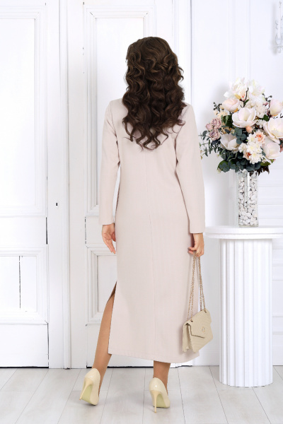 Платье Ninele 6009 песочный - фото 9