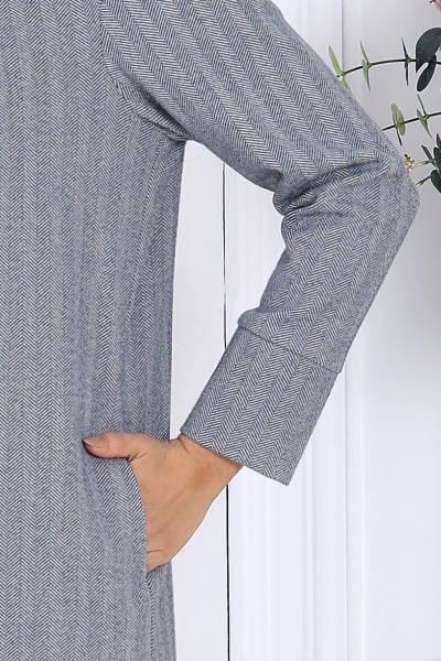 Платье Ninele 6090 голубой - фото 6