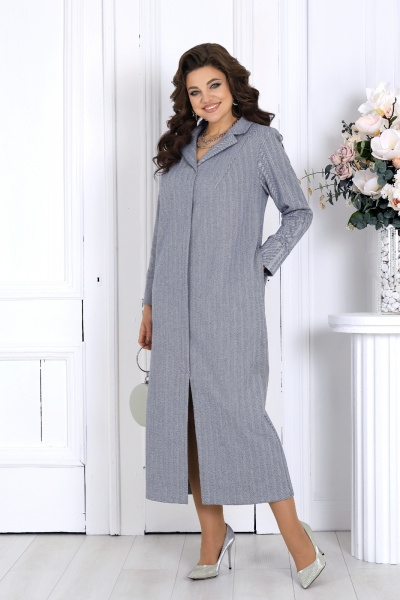 Платье Ninele 6090 голубой - фото 7