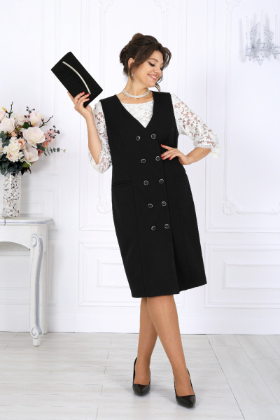Сарафан Ninele 7443 угольный - фото 4
