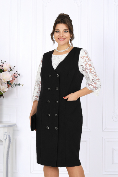 Сарафан Ninele 7443 угольный - фото 5