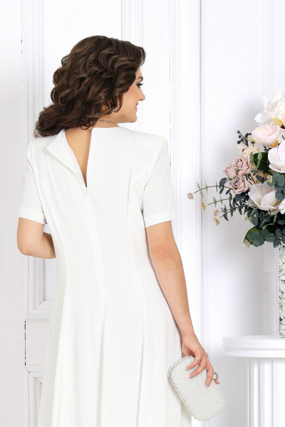 Жакет, платье Ninele 7489 молоко - фото 9