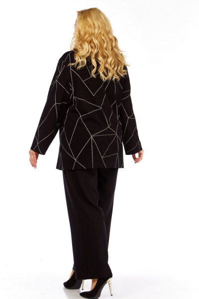 Брюки, джемпер СиБон 0375Бр черный - фото 2