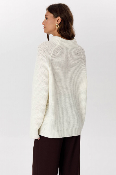 Джемпер Romgil РВ0280-ШЕ5 молочный - фото 7