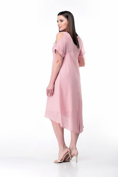 Платье Мишель стиль 977 розовый - фото 3