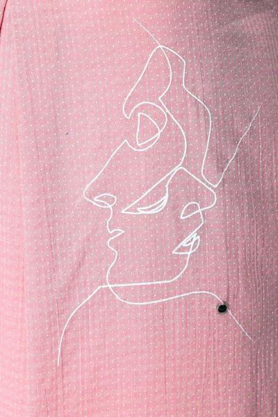 Платье Мишель стиль 977 розовый - фото 2