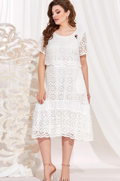 Платье Vittoria Queen 12233/2 белый - фото 1