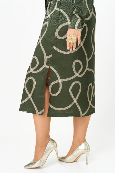 Платье VIPPRIMO 123 оливка - фото 7