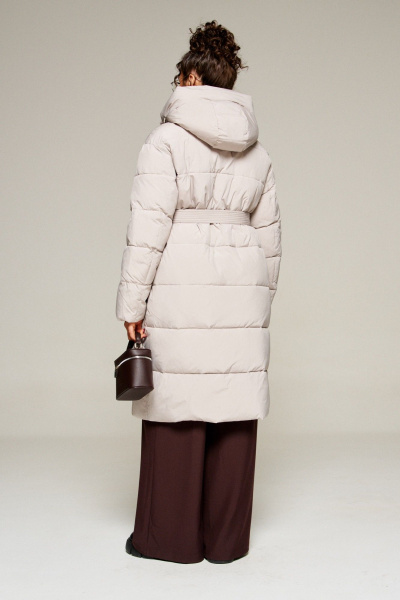 Пальто Beautiful&Free 8024 жемчуг - фото 6