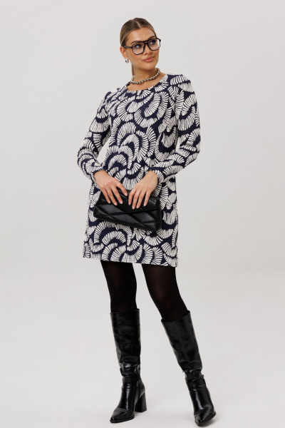 Платье Anelli 1750 круассан - фото 9