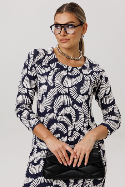 Платье Anelli 1750 круассан - фото 8