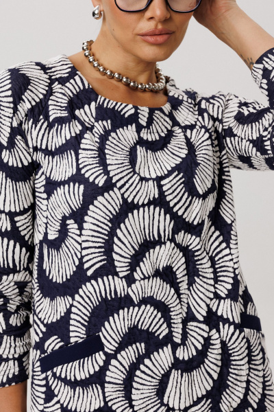 Платье Anelli 1750 круассан - фото 6