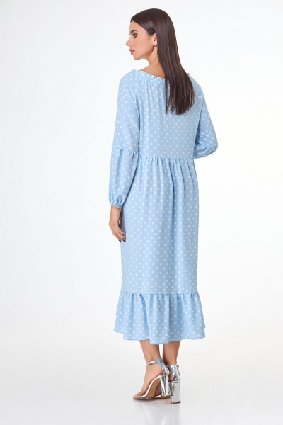 Платье БелЭкспози 1501-1 голубой - фото 3