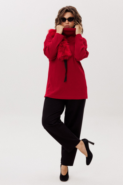 Джемпер Anelli 1509 вулкана_лава - фото 4