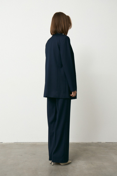 Жакет Luitui R3012 темно-синий - фото 3