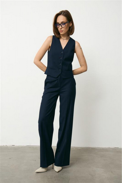 Жилет Luitui R3010 темно-синий - фото 3