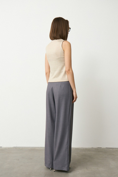 Брюки Luitui R2069 серый - фото 3